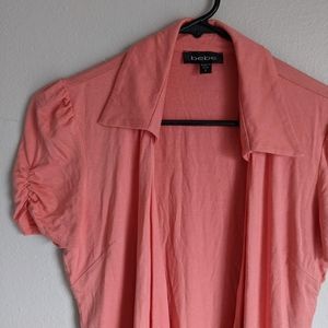Pink Bebe wrap dress